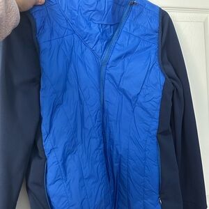 Blue and Black Jacket